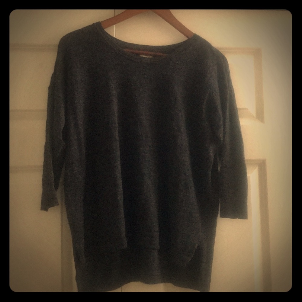 3/4 sleeve light weight sweater